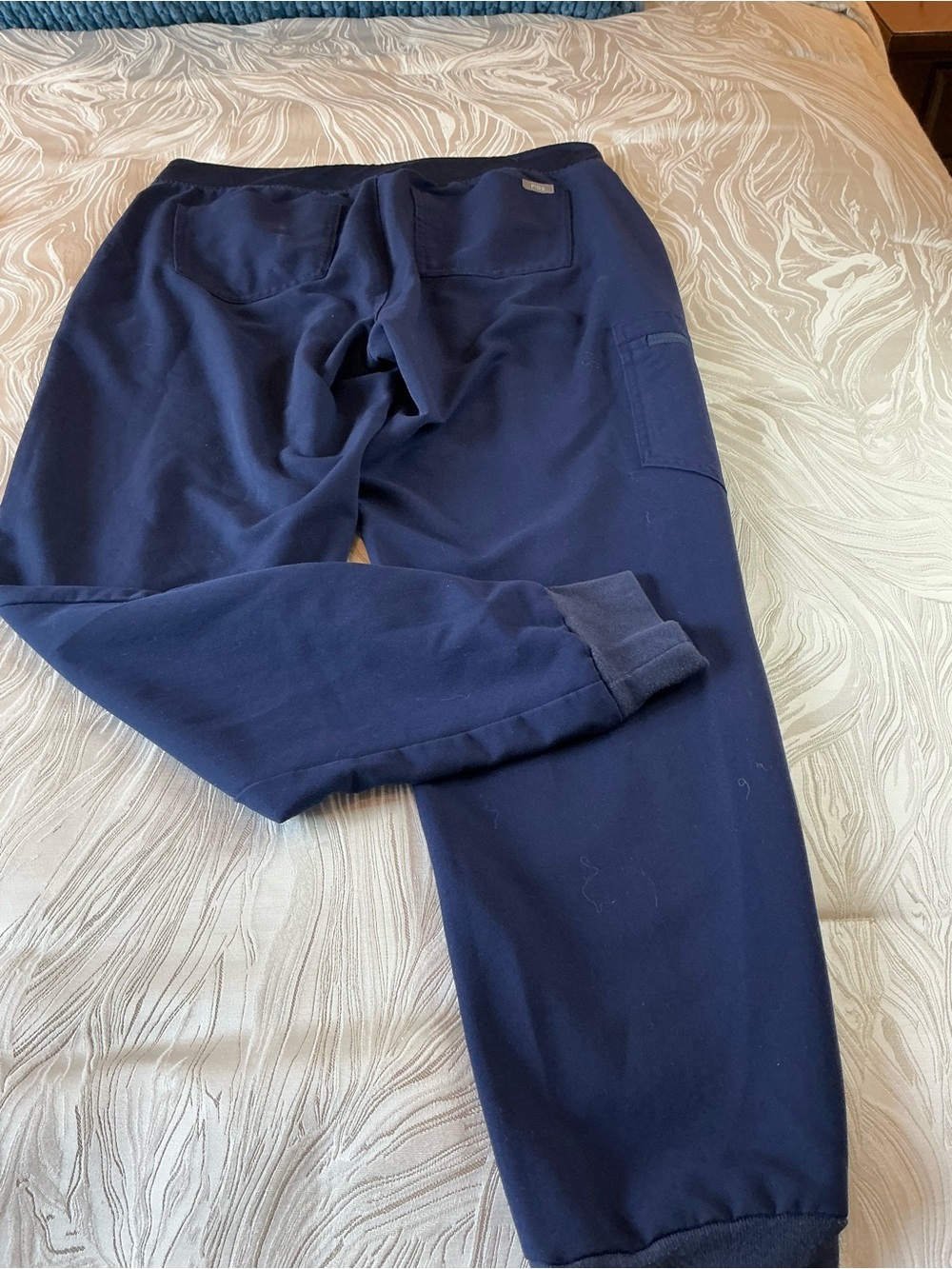 FIGS TECHNICAL COLLECTION NAVY JOGGER SCRUB PANTS(M) - Picture 8 of 10